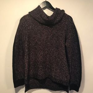 THE LIMITED Multicolor Turtleneck Sweater